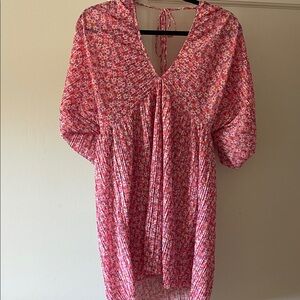 Zara Floral Pink Dress